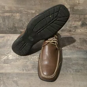 Sandro Moscoloni Brown Leather Lace Up Comfort & Soft Gel Men ● 9 D Sandro | Shoes | Sandro Moscoloni Brown Leather Lace Up  main image 3